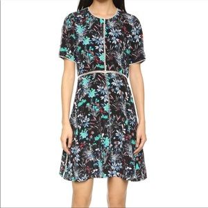 The kooples short sleeve floral dress
